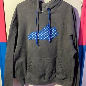 Gray Kentucky State Hoodie